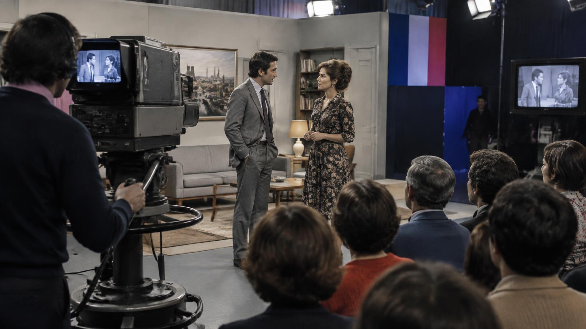 french tv series scene